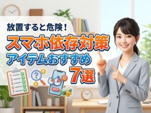 スマホ依存対策アイテムおすすめ7選